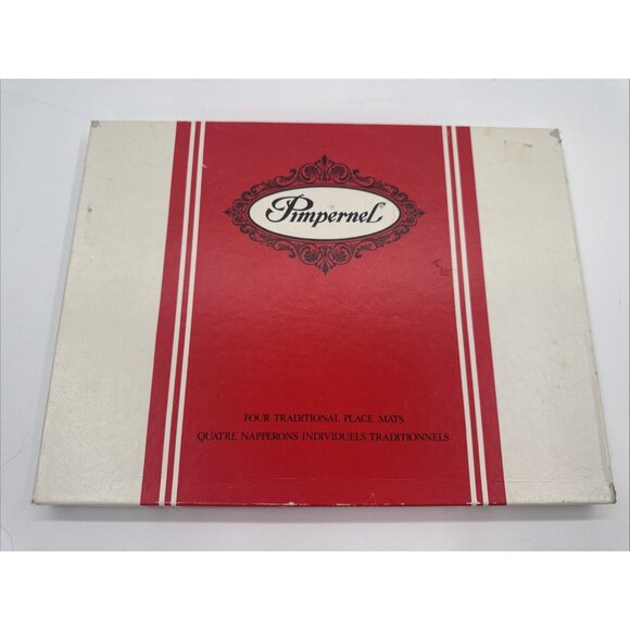 Vintage Pimpernel Set of 4 Ducks Wild Fowl Place Mats Cork Back Hunting Cabin - Picture 2 of 11